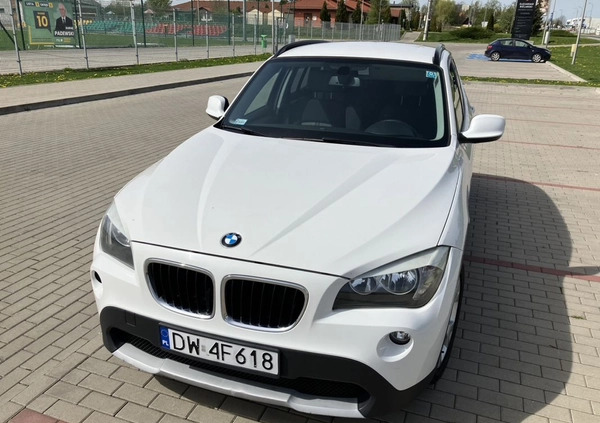 BMW X1 cena 38900 przebieg: 154000, rok produkcji 2011 z Wrocław małe 92